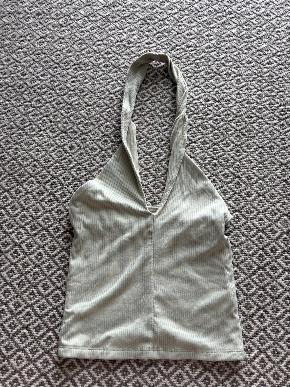 Aritzia Wilfred Women’s green halter top size XS
